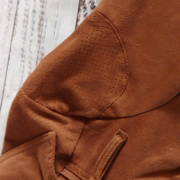 JOLT SUEDE MOTO JACKET - Picture 7 of 11